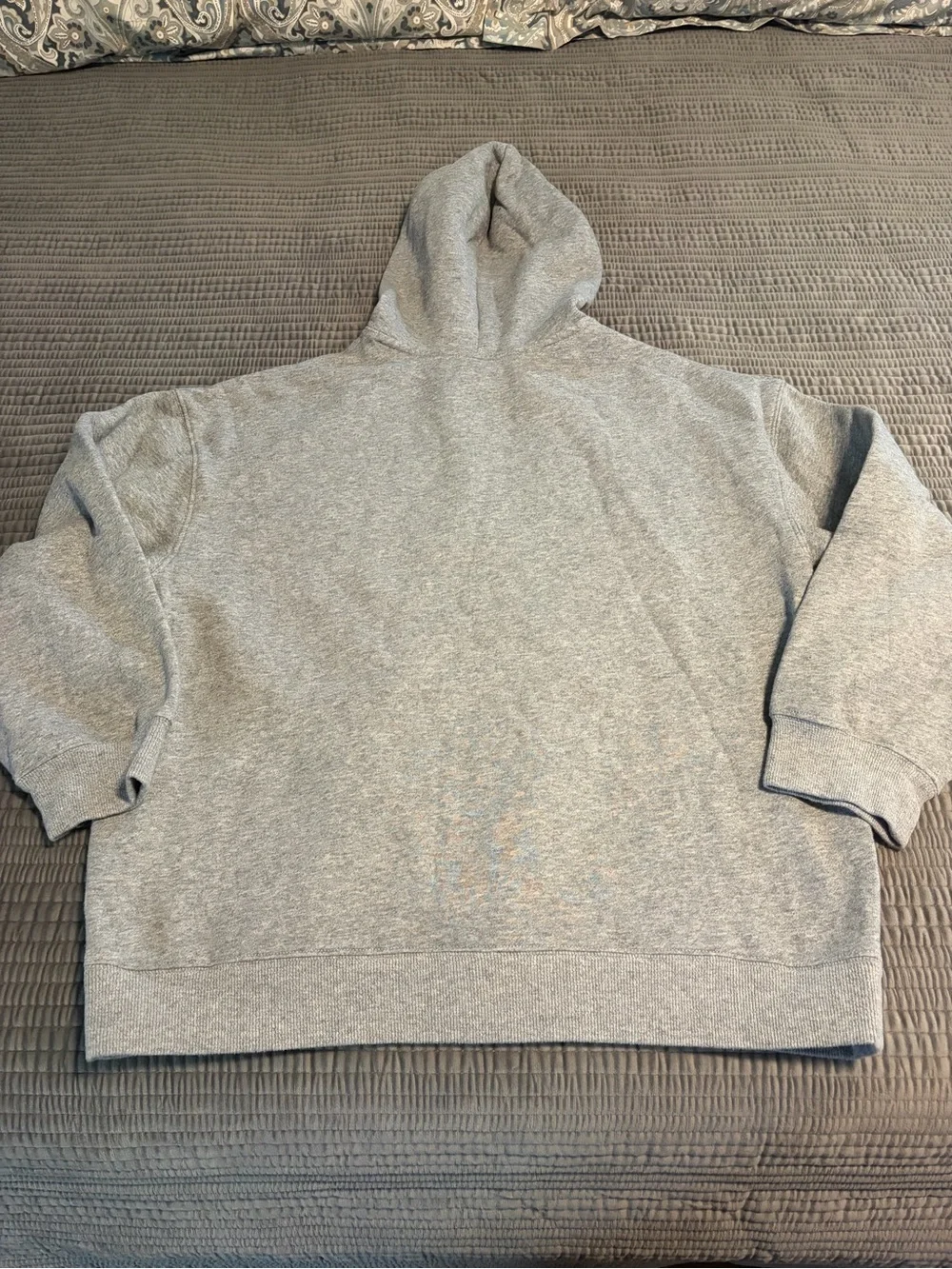 Gray 'Messi' Graphic Hoodie Sweatshirt - Casual Kids Hoodie